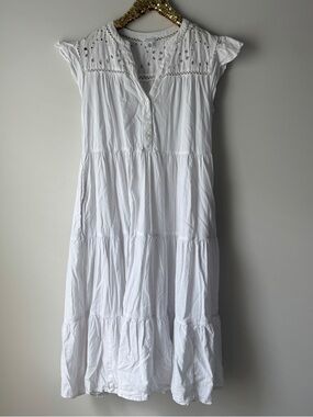 White Midi Dress